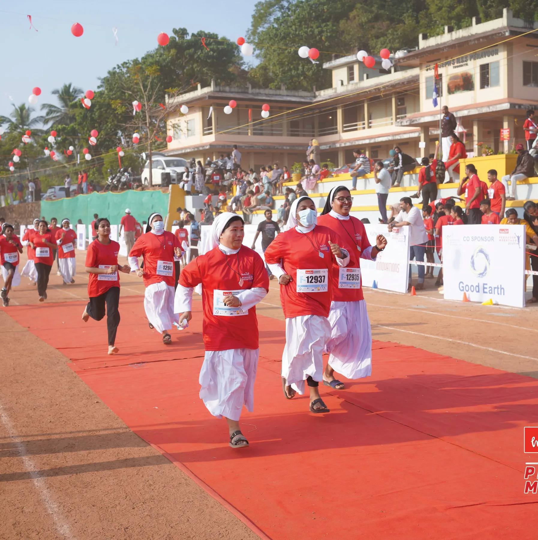 Peravoor Marathon 2025 celebration